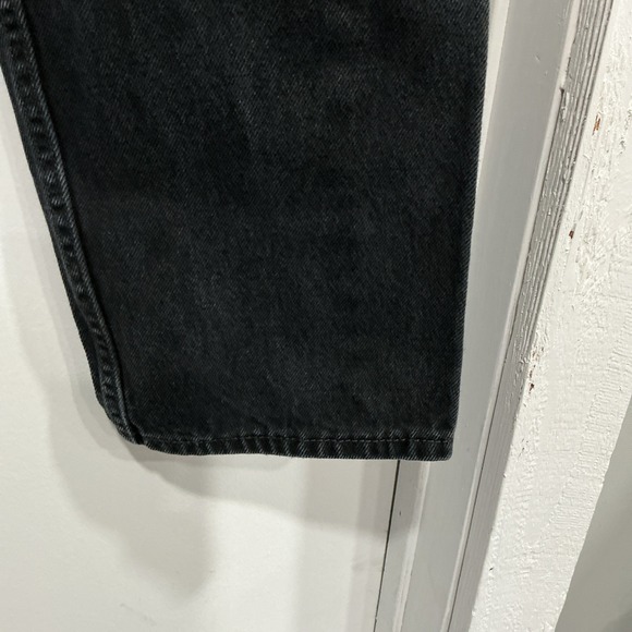 Levi's 505 Men's Regular Fit Jean, 36wx34L - Black, Classic - Picture 12 of 15